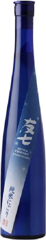 front view of bottle