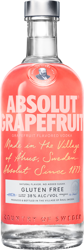 front view of bottle