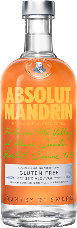 front view of bottle