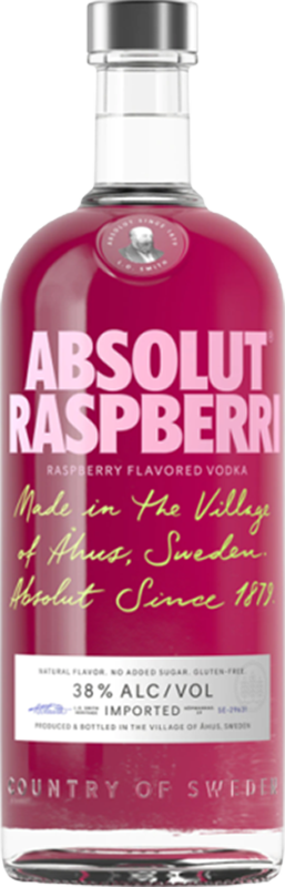 front view of bottle