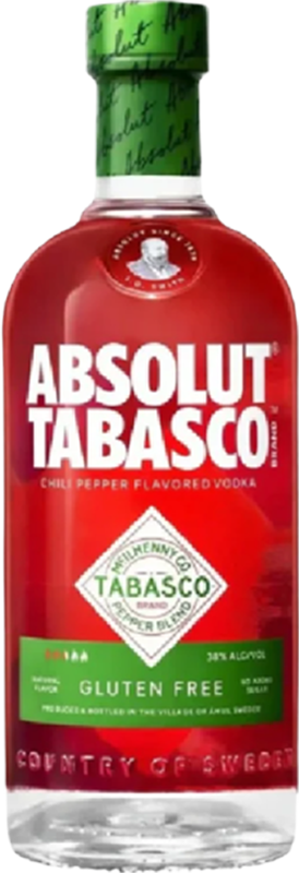 front view of bottle