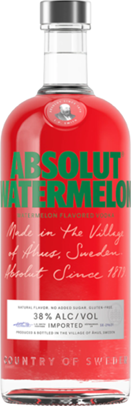 front view of bottle
