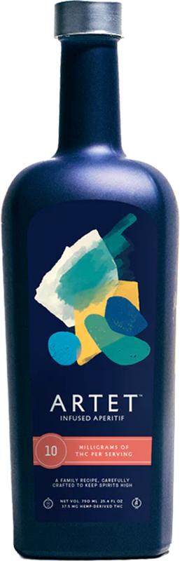 front view of bottle