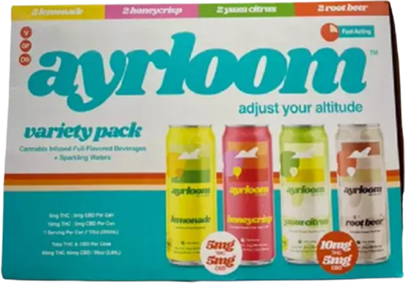 front view of bottle