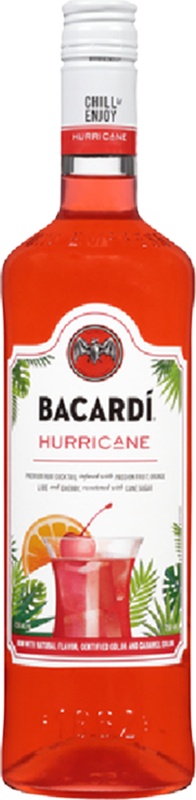 front view of bottle