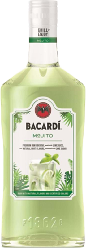 front view of bottle