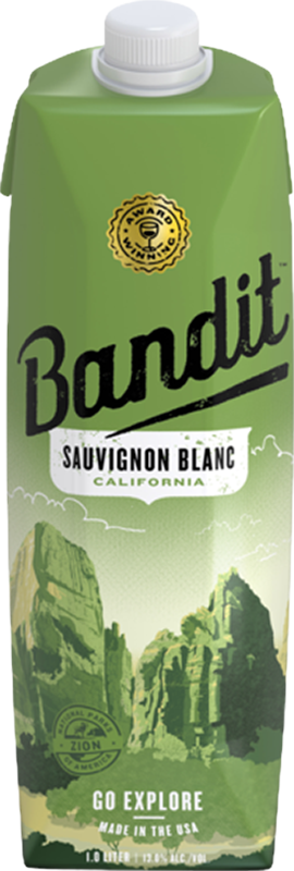 front view of bottle