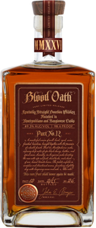 front view of bottle