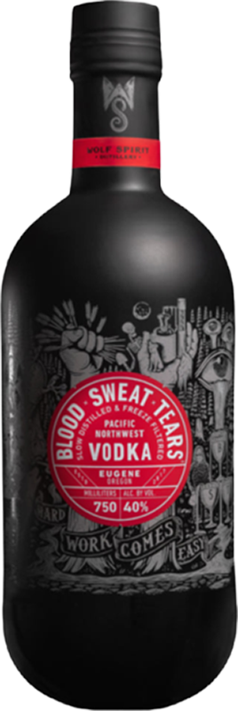 front view of bottle