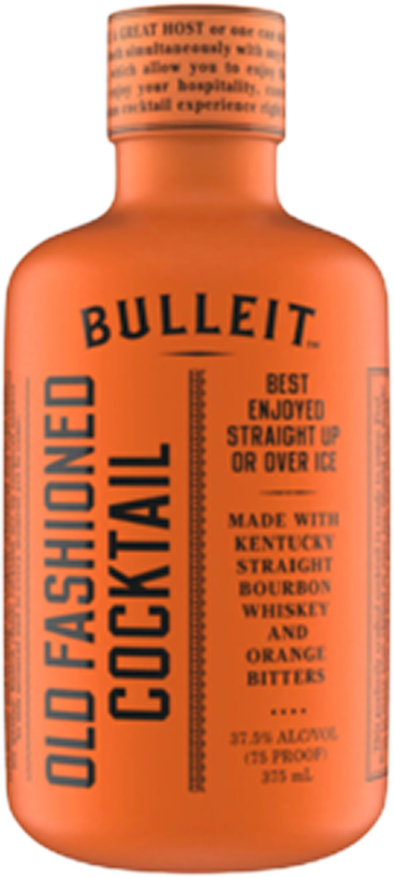 front view of bottle