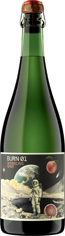 front view of bottle