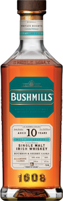 front view of bottle