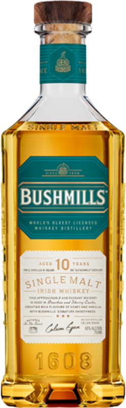 front view of bottle