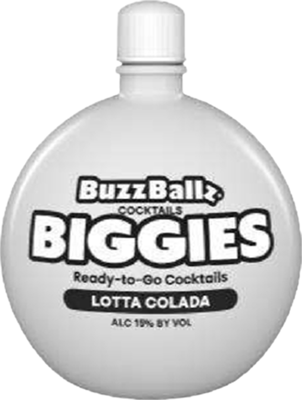 front view of bottle
