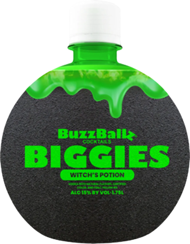 front view of bottle