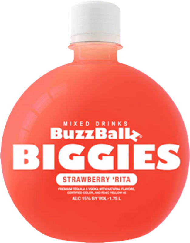 front view of bottle