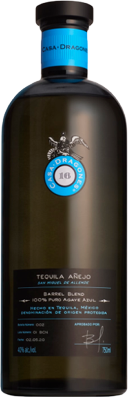 front view of bottle