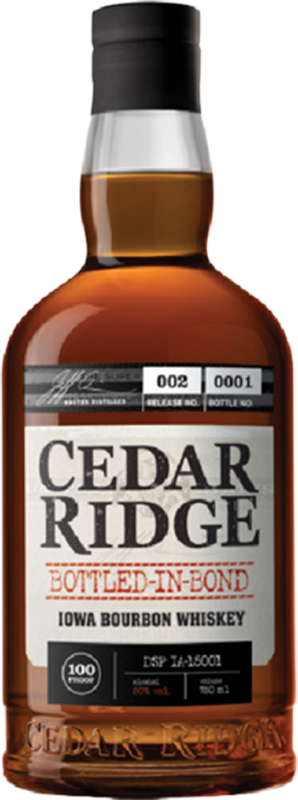 front view of bottle