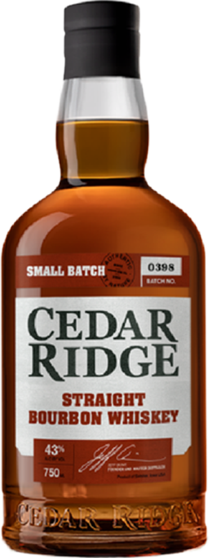 front view of bottle