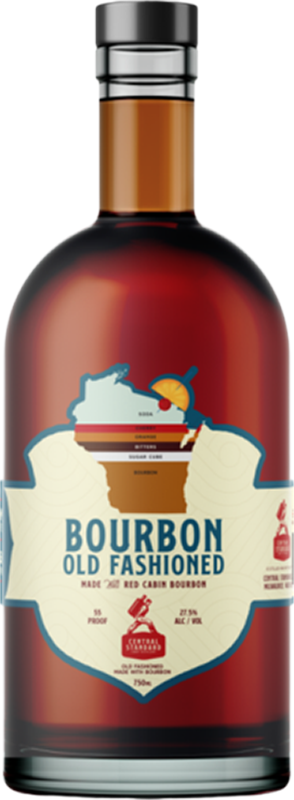 front view of bottle