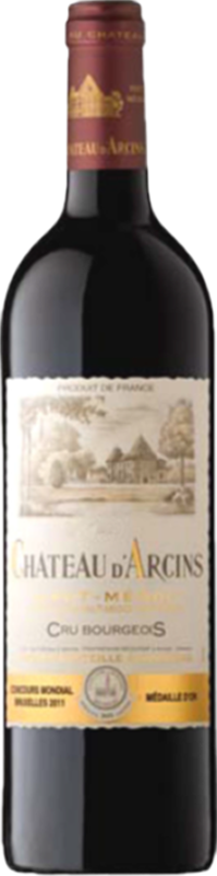 front view of bottle