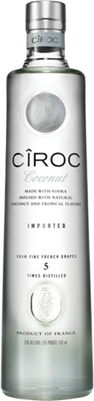 front view of bottle