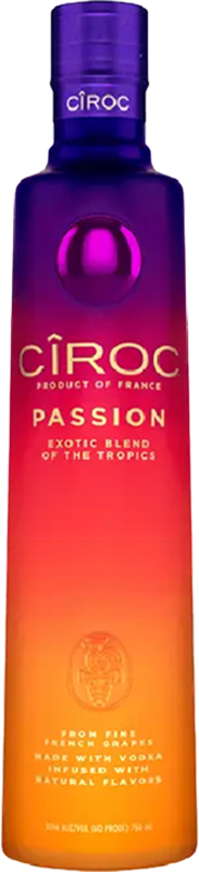 front view of bottle