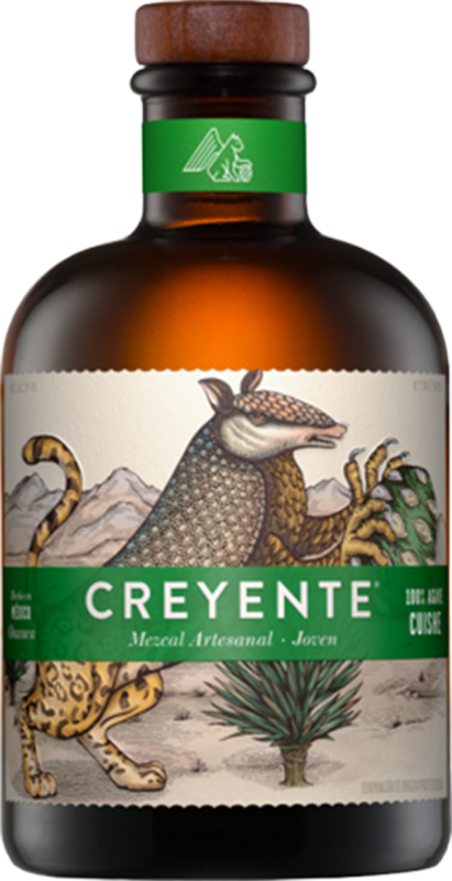 front view of bottle
