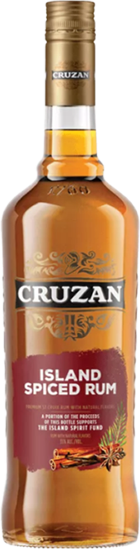 front view of bottle