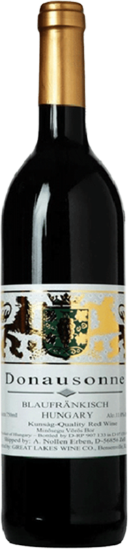 front view of bottle