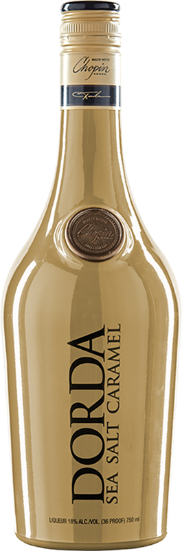 front view of bottle