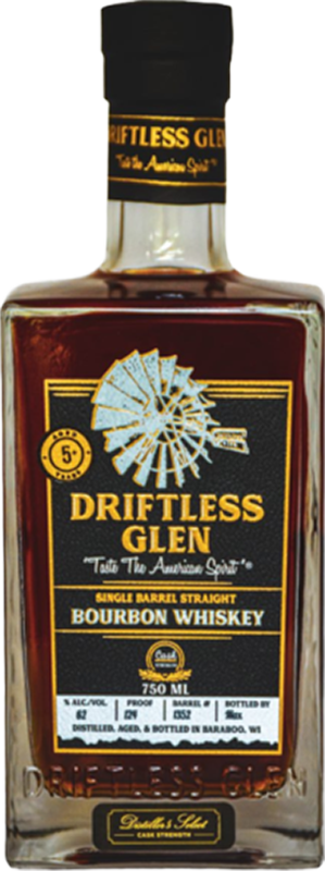 front view of bottle