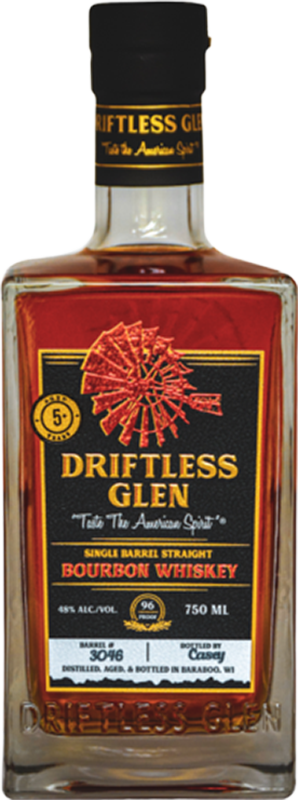 front view of bottle