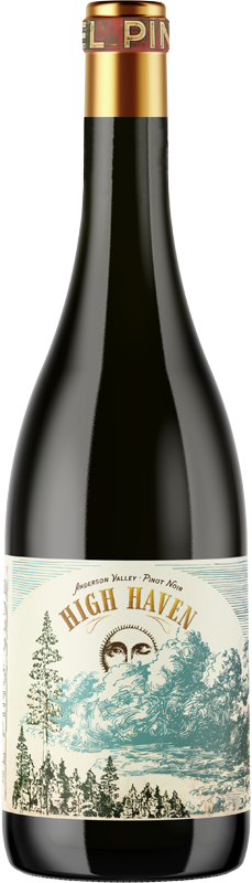 front view of bottle