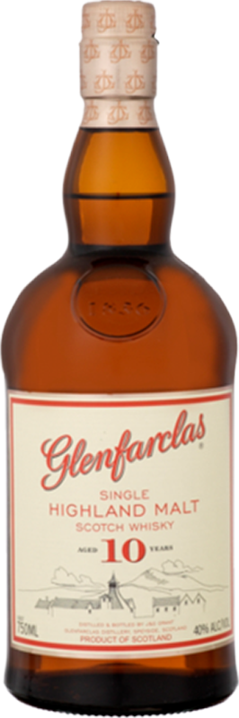 front view of bottle