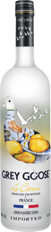 front view of bottle