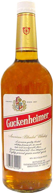 front view of bottle