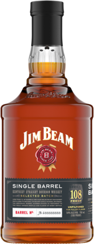 front view of bottle