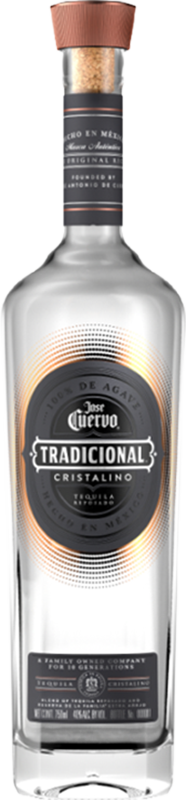 front view of bottle