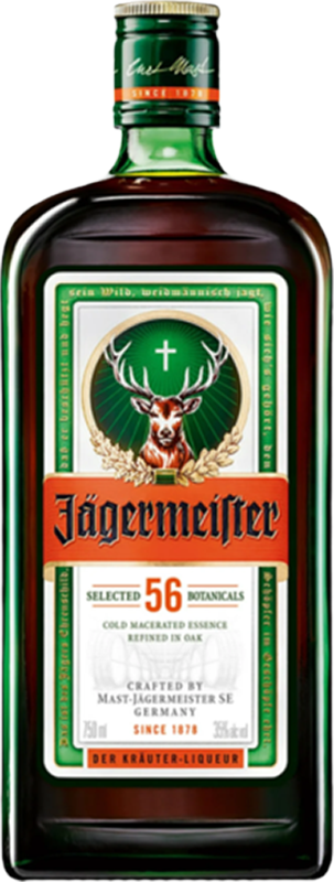 front view of bottle