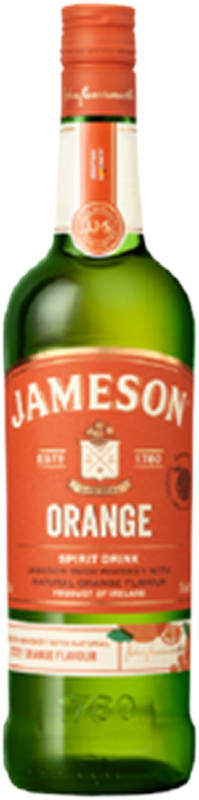 front view of bottle
