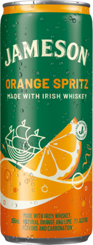 front view of bottle