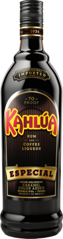 front view of bottle