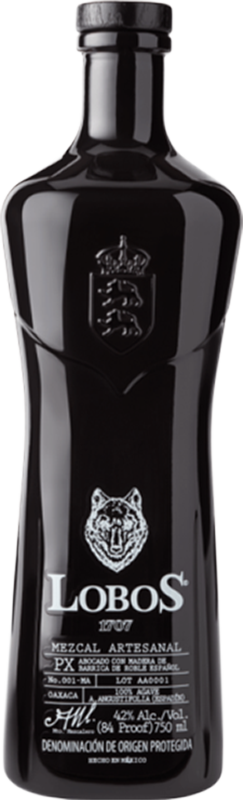 front view of bottle