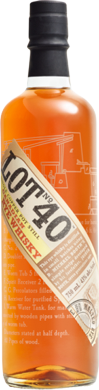 front view of bottle