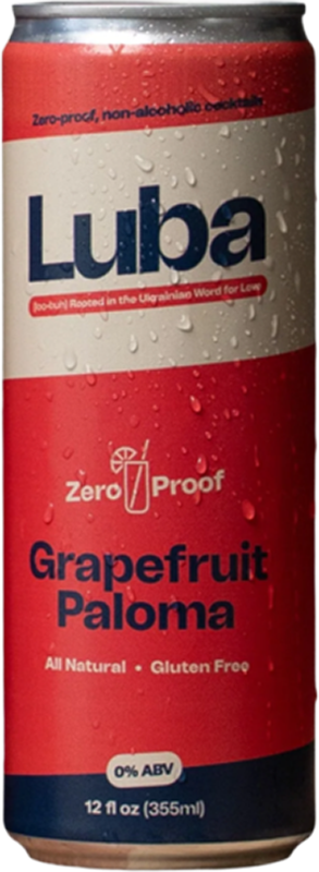 front view of bottle