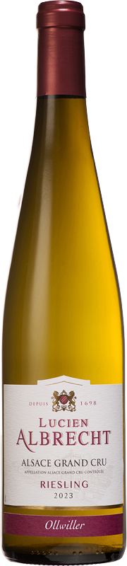 front view of bottle