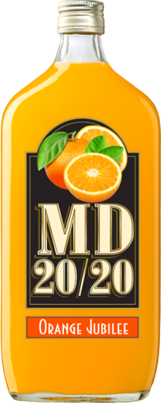 front view of bottle