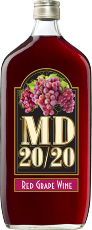 front view of bottle