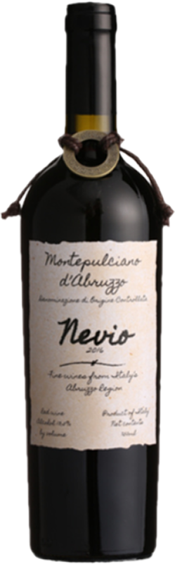 front view of bottle